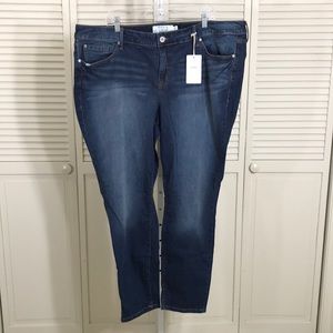 NWT Torrid Dark Skinny Blue Jeans Size 24 Regular